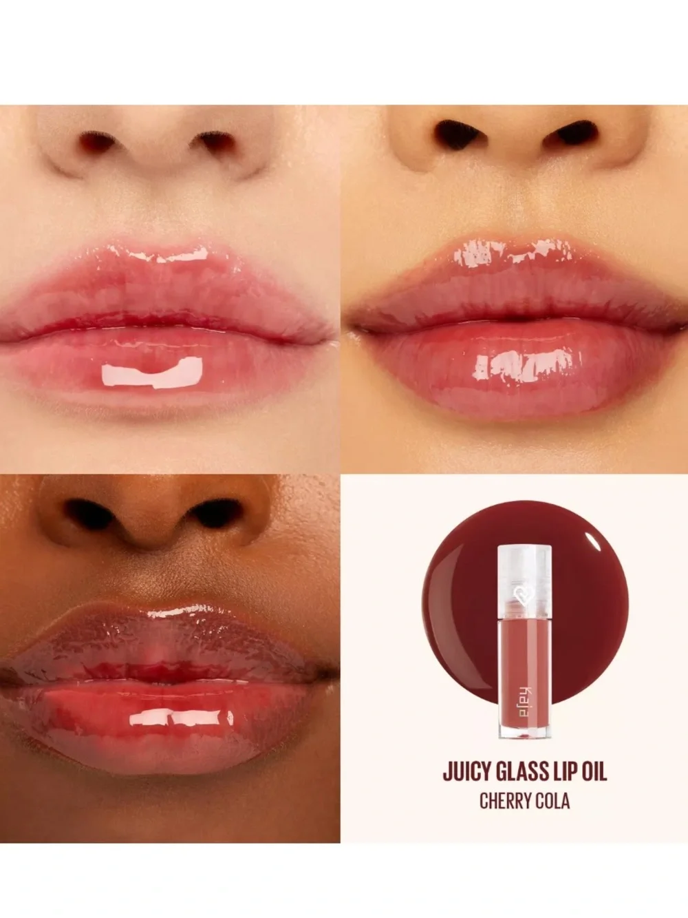 Kaja Mini Kisses Juicy Glass Lip Oil Mini Set 2.2ml X 4 BRAND NEW IN BOX